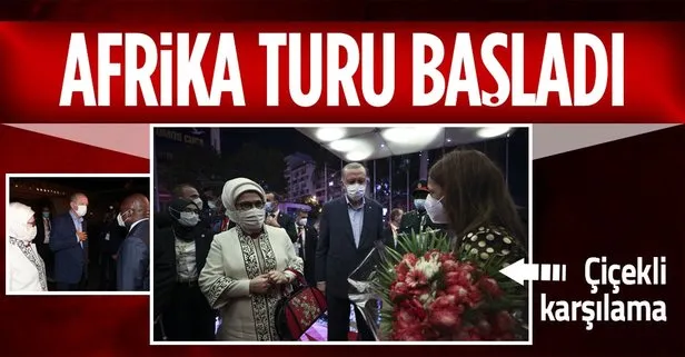 Başkan Erdoğan Angola’da
