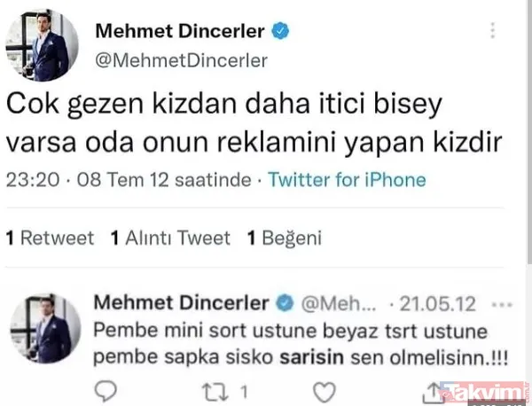 Sosyal Medya Hesaplarını Kapattı Mehmet Dinçerler'in Twitter Hesabını İnceleyen Kişiler, Geçmiş Zamana Ait Paylaşımları Buldu. Paylaşımları Sonrası Tepki...