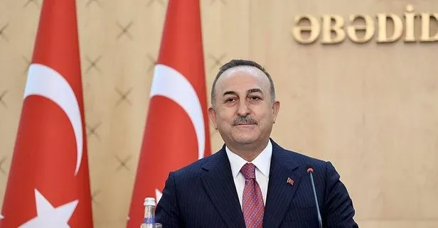 Dışişleri Bakanı Çavuşoğlu’ndan Bakü’de flaş açıklamalar: Ateşkesin her yerde olması lazım