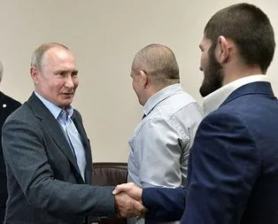 Putin, Nurmagomedov ile bir araya geldi