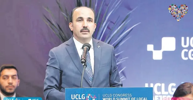 Cumhuriyetin 100. yılında dünya belediyelerine Uğur İbrahim Altay başkanlık edecek