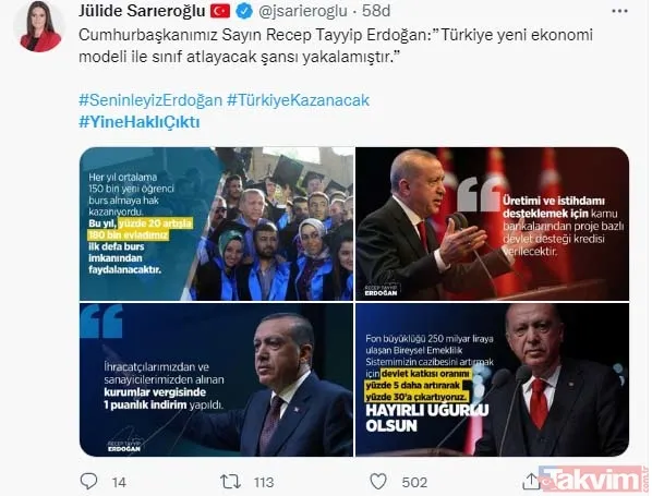 Spekülatif kur atışı ve manipülatif saldırılar nafile! Sosyal medyada tam destek: #YineHaklıÇıktı, #SeninleyizErdoğan - 11