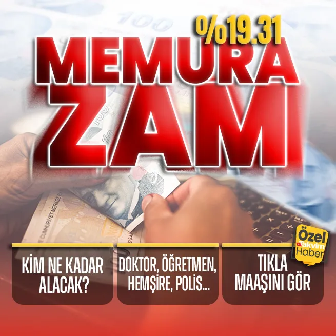MEMURUN 6 AYLIK ENFLASYON FARKI NETLEŞTİ | Kim ne kadar alacak? Öğretmen, polis, doktor, hemşire… | memur enflasyon farkı 2024