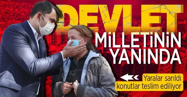 Devlet milletinin yanında! İzmir’de yaralar sarıldı konutlar teslim ediliyor