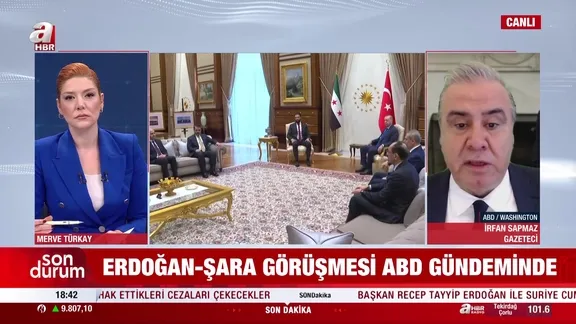 Başkan Erdoğan Şara görüşmesi ABD gündeminde!