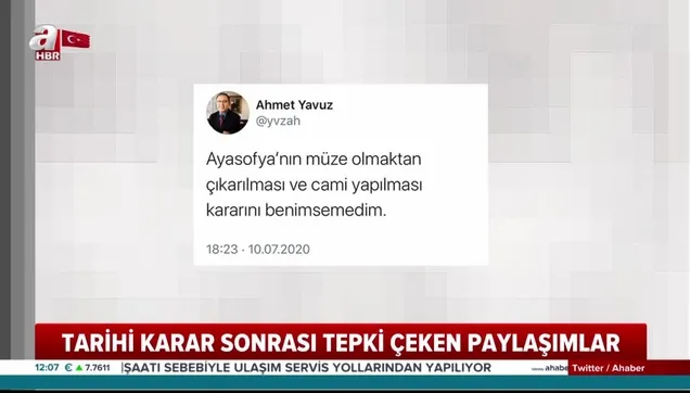 İşte Ayasofya Camisi'ne karşı çıkan "Konstantinopol bekçileri"...