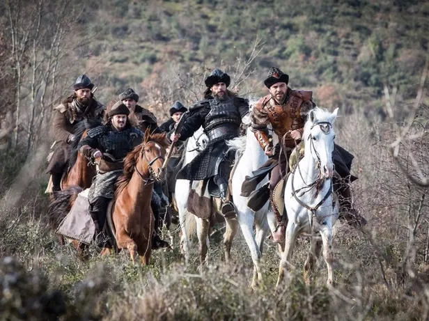Diriliş Ertuğrul setinde yangın-5