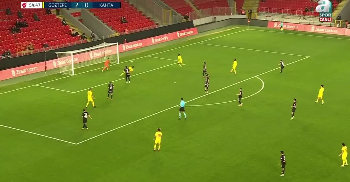 Göztepe 3-0 Kahta 02 Spor | Cherif Ndiaye