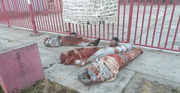 Anaokulunda kesik baş cinayeti! Kanlı çarşaflara sarıp demir parmaklıklara astılar: Üzerindeki not kan dondurdu