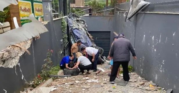 İstanbul’da dehşete düşüren kaza! Acayip bir ses geldi