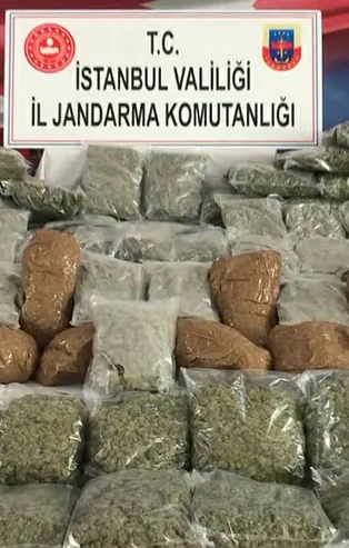 Son dakika: Jandarma ekiplerinin operasyonunda 126 kilogram uyuşturucu ele geçirildi
