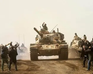 Batıdaki cephede bombardıman başladı...