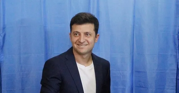 Ukrayna’da seçimin galibi komedyen Zelenskiy