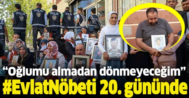 Diyarbakır'da evlat nöbeti sürüyor! "Oğlumu almadan dönmeyeceğim"