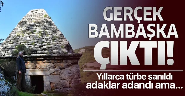Yıllardır türbe sanılıyordu! Bakın ne çıktı...
