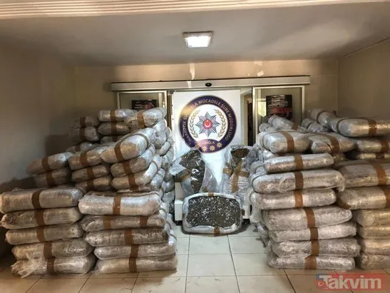 Milas’ta uyuşturucu şebekesine operasyon: 1,5 ton Skunk ele geçirildi
