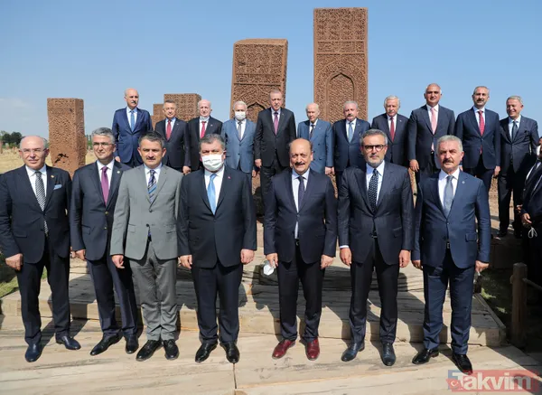 Başkan Erdoğan, Malazgirt Zaferi'nin 950'nci yılında Ahlat'ta! Tarihi kareler - 4