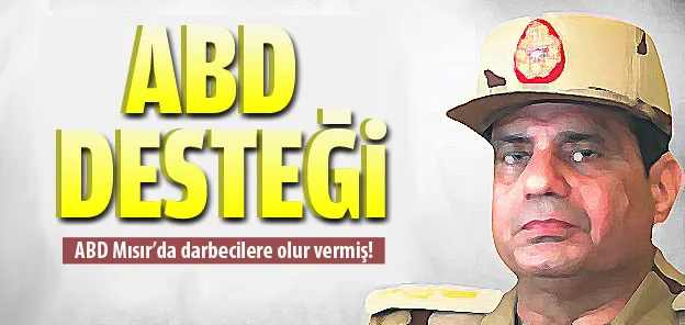 Darbecilere ABD desteği!