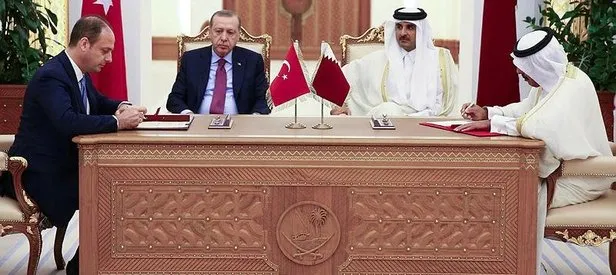 Katarda imzalar atıldı