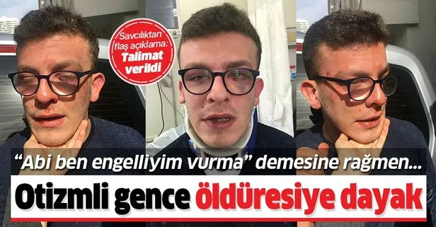 Avcılar’da skandal olay! Taha Alper Behrem isimli otizmli genci öldüresiye dövdü