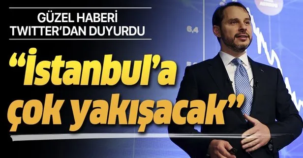 Son dakika: Hazine ve Maliye Bakanı Berat Albayrak: İstanbul’a “Finans Merkezi” olmak çok yakışacak