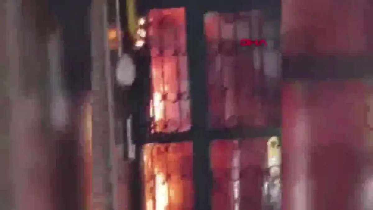 Beşiktaş'ta yangın!