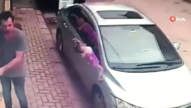Mucize kurtuluş! Üçüncü kattan düşen çocuk...