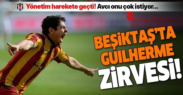 Beşiktaş, Yeni Malatyasporlu Guilherme için kolları sıvadı!