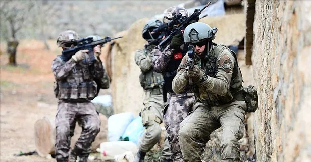 Teröristlere Yıldırım darbe