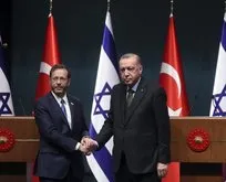 Başkan Erdoğan, İsrail Cumhurbaşkanı ile görüştü
