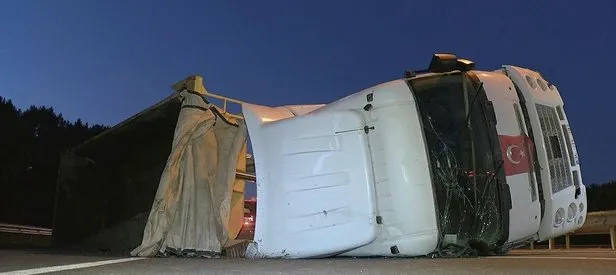 İstanbul Havalimanı yolunda trafik kazası