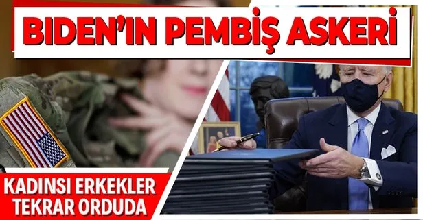 Kadınsı erkeklerin orduya alınmasının önünü tekrar açtı