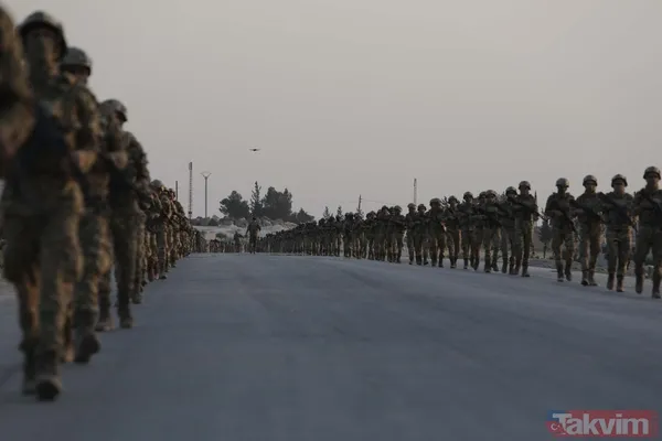 Başkan Erdoğan Suriye'nin kuzeyine yeni operasyon sinyali vermişti! Suriye Milli Ordusu 2 bin askerle tatbikat yaptı - 2