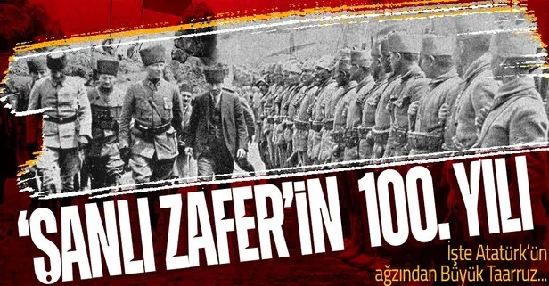 Türk’ün Şanlı Zaferi 30 Ağustos’un 100. yıl dönümü! Atatürk ’Büyük Zafer’den 2 yıl sonra o anları anlatmıştı...