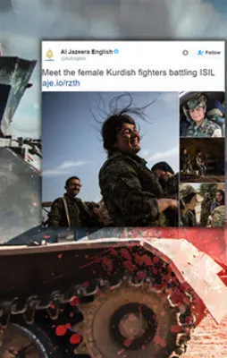 Al-Jazeera'den alçak PYD parlatması