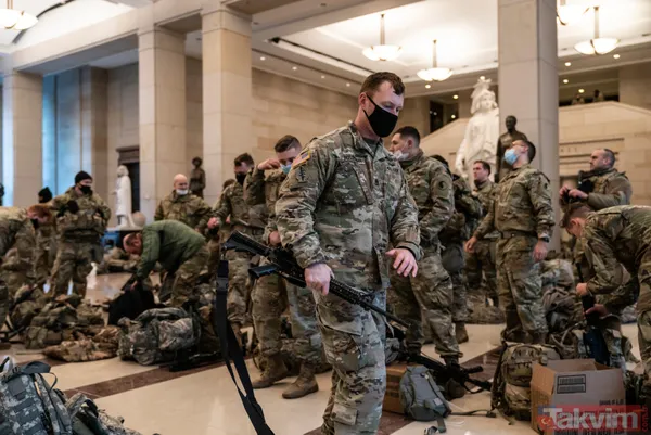 ABD'de tarihi günler! Trump'ın azil süreci görüşülürken Kongre kışlaya döndü - 24