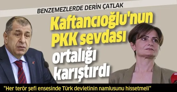 Ortakların kavgası büyüyor!  CHP İstanbul İl Başkanı Canan Kaftancıoğlu’nun skandal açıklamasına İYİ Partili Ümit Özdağ’dan tepki