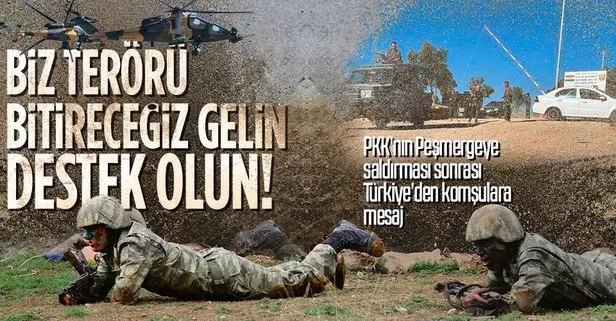 MSB’den terör örgütü PKK’nın Irak’ta Peşmergeye yönelik gerçekleştirdiği saldırı sonrası flaş açıklama!