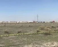 Konya’da askeri uçak düştü