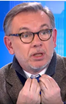 Fransız gazeteci televizyonda isyan etti