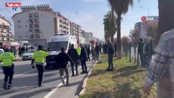 Kamyonetle çarpışan 17 yaşındaki motosiklet sürücüsü genç hayatını kaybetti