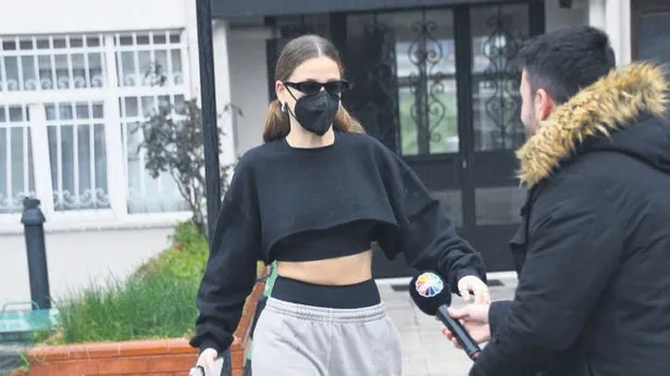 Serenay Sarıkaya, önceki gün Etiler'de pilates salonundan çıkarken görüntülendi!-1