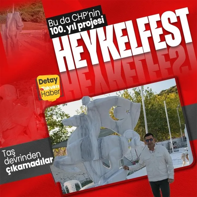 CHPli Kuşadası Belediyesi Cumhuriyetin 100. yılına özel heykel sergisi düzenliyor!