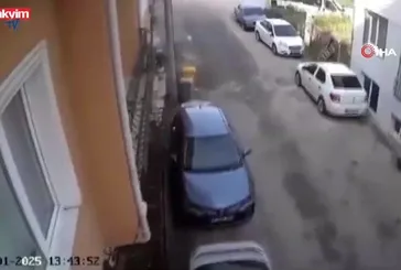Bursa'da deprem! Sarsıntı anı kamerada!