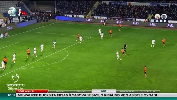 Medipol Başakşehir - Galatasaray 16. hafta karşılaşması