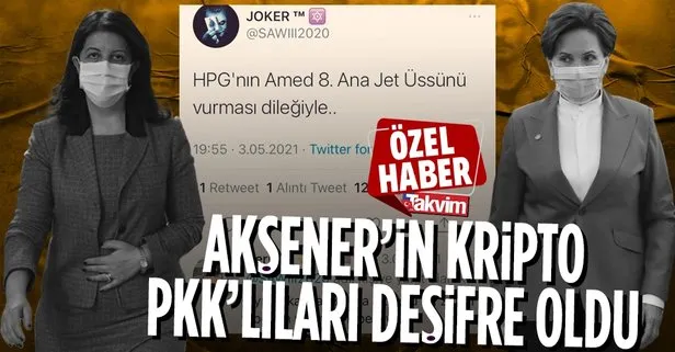 Meral Akşener’in kripto PKK’lıları bir bir deşifre oldu! Diyarbakır’daki 8. Ana Jet Üs Komutanlığını hedef göstermişler