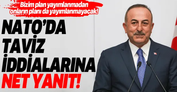Son dakika: Bakan Çavuşoğlu'ndan NATO'da taviz iddialarına yanıt