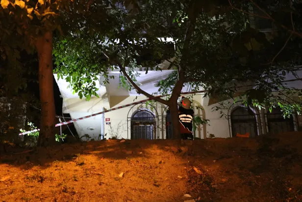 İstanbul'da hareketli anlar... Binada yaşayanlar büyük korku yaşadı-1