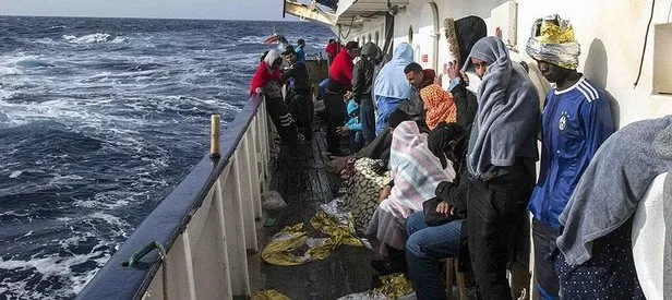 Akdeniz’de göçmenleri taşıyan bot alabora oldu