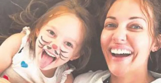 Meryem Uzerli’den kızı Lara ile eğlenceli paylaşım